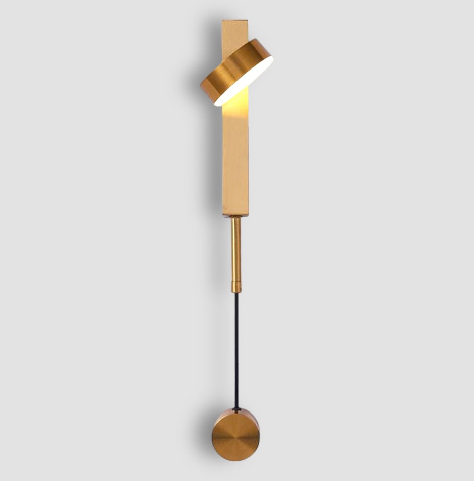 AetherGlow Verstellbare LED-Wandlampe zum Lesen am Bett