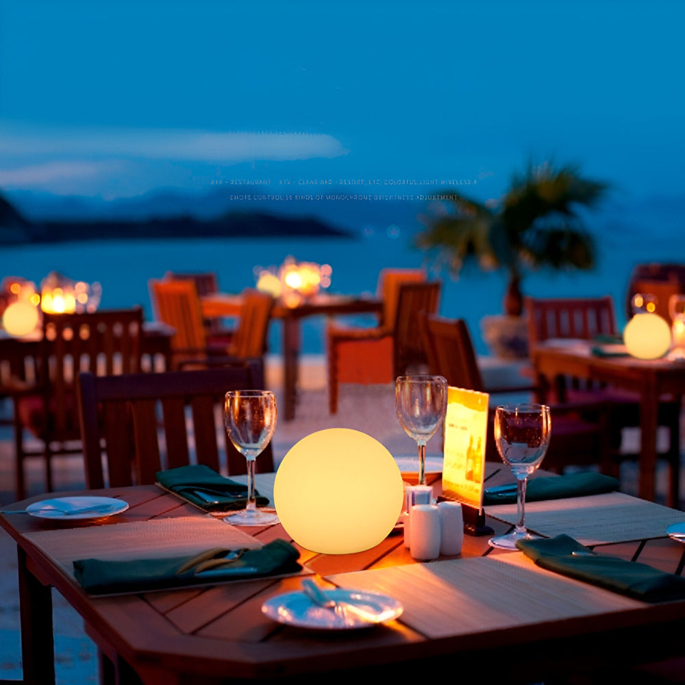 NovaGlow LED Table Lamp With Color Changing Light Control