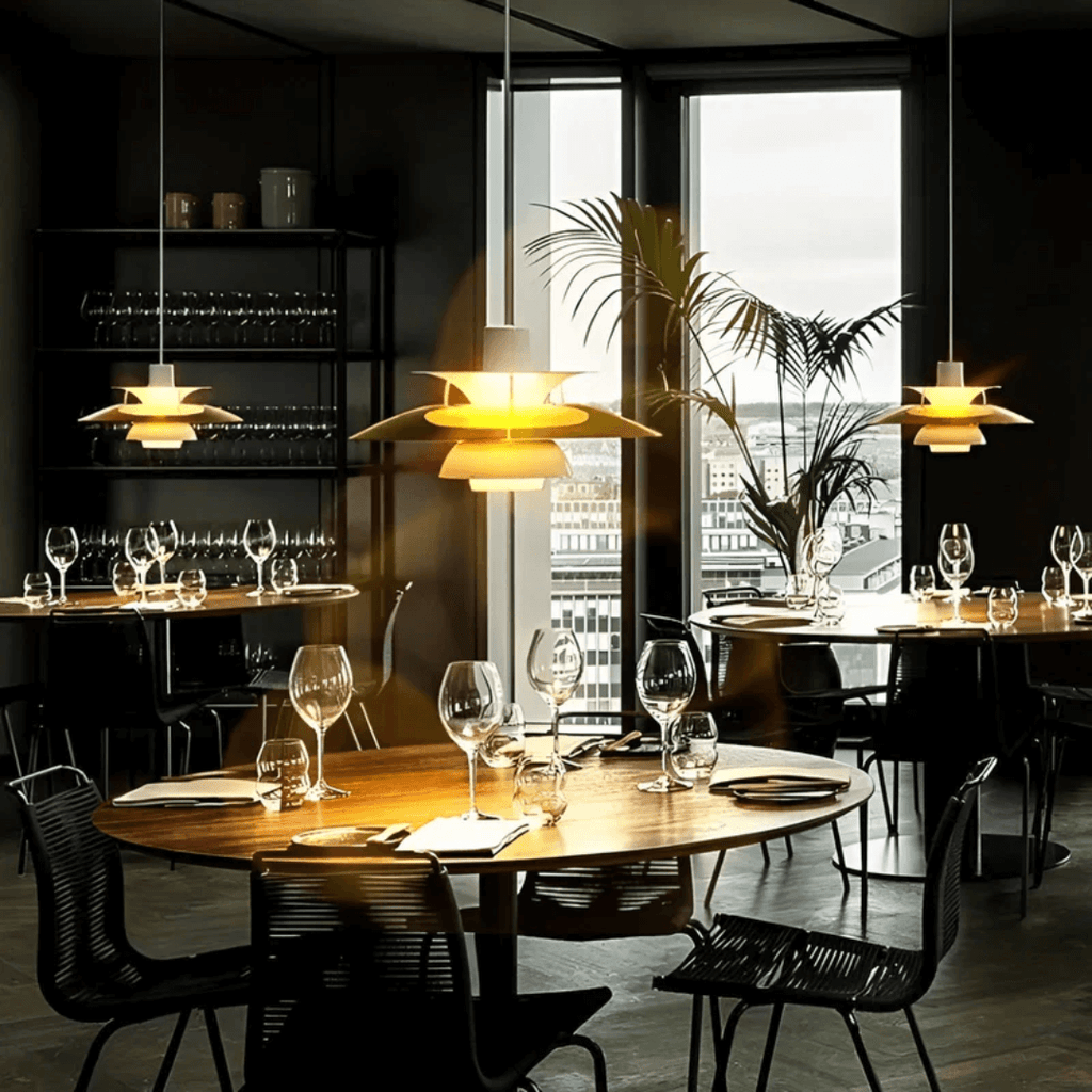 LED pendant light modern colorful metal design 3