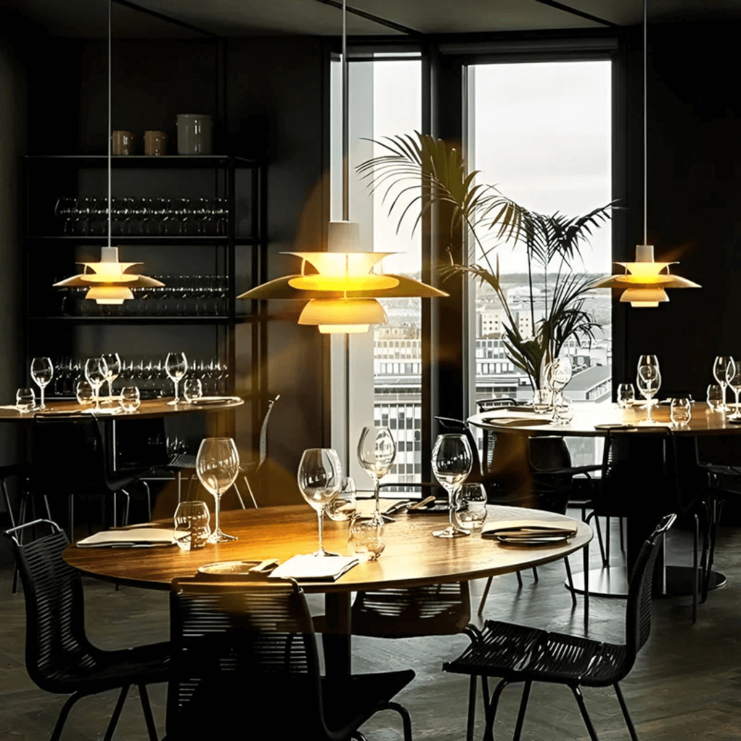 LED pendant light modern colorful metal design 3