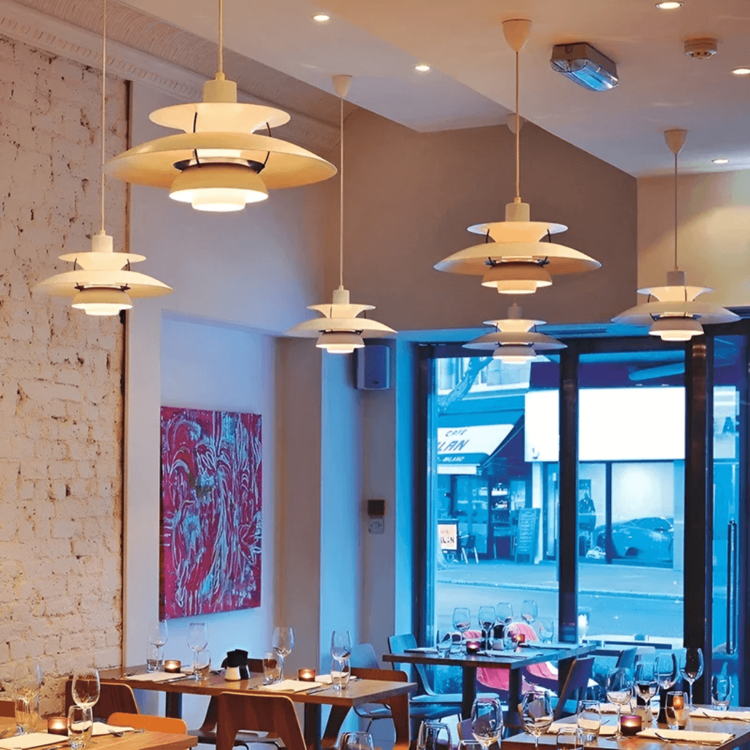 LED pendant light modern colorful metal design 6