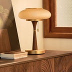 Nivara Mushroom Table Lamp Modern Minimalist Style