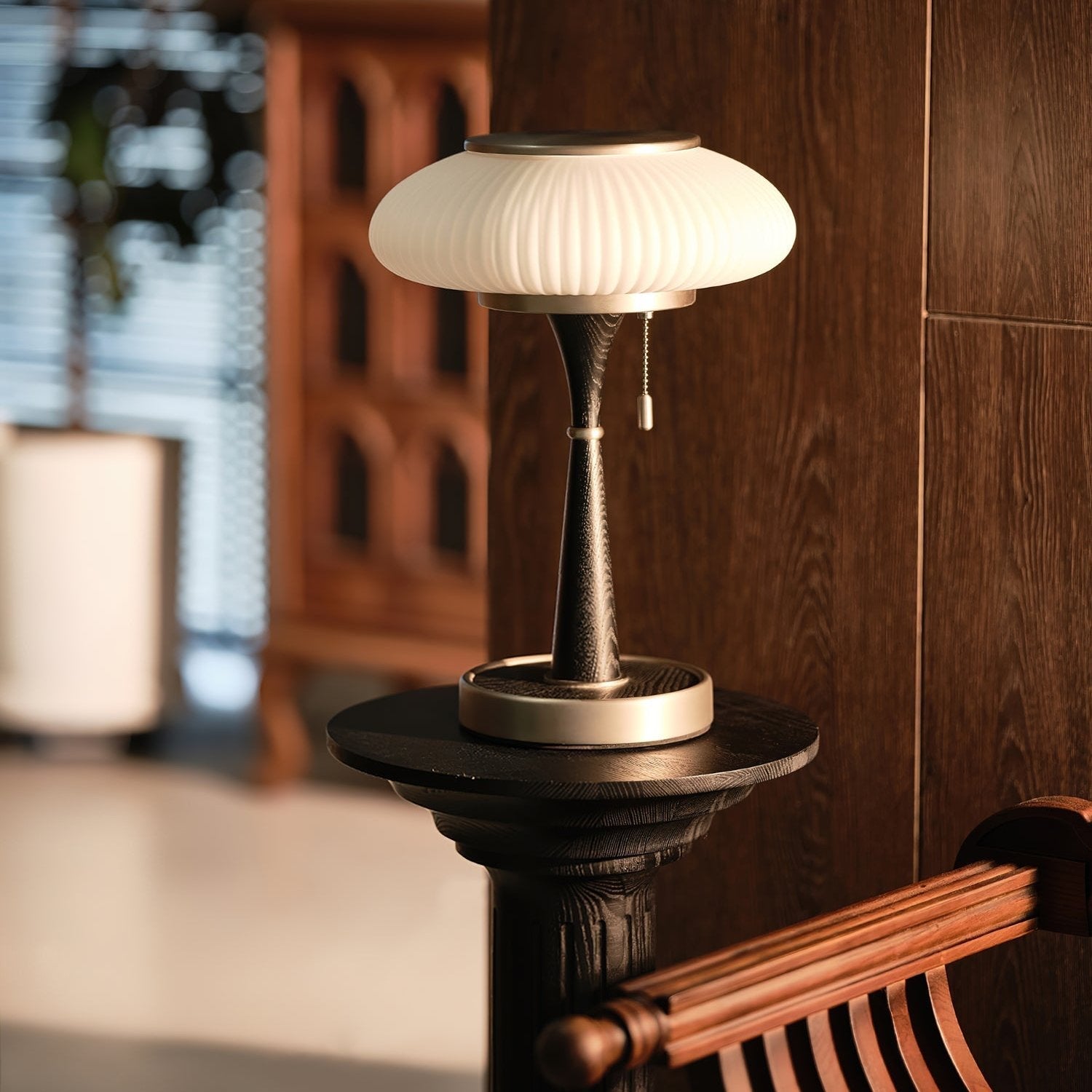 Nivara Mushroom Table Lamp Modern Minimalist Style