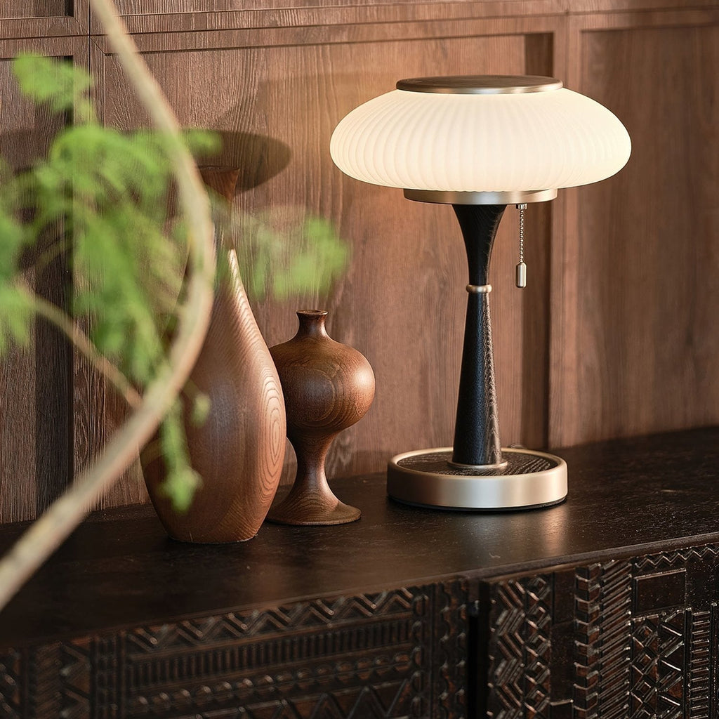 Nivara Mushroom Table Lamp Modern Minimalist Style