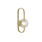 Modern LED glass wall light Camille 5