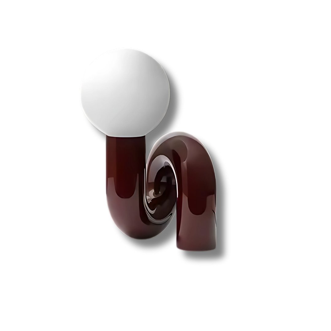 Liora Nordic Glas Tischlampe | Postmoderne Ambientebeleuchtung | Deretia