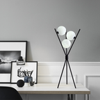 NyraMoon Dobbel Måne Gulv- og Bordlampe