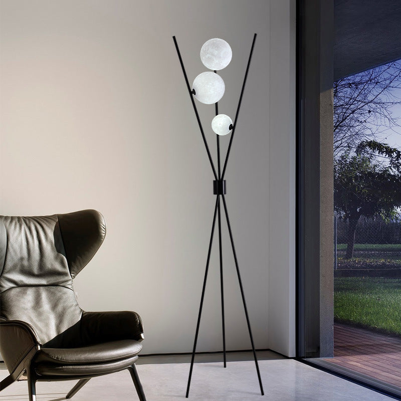 NyraMoon Dual Moon Floor and Table Lamp