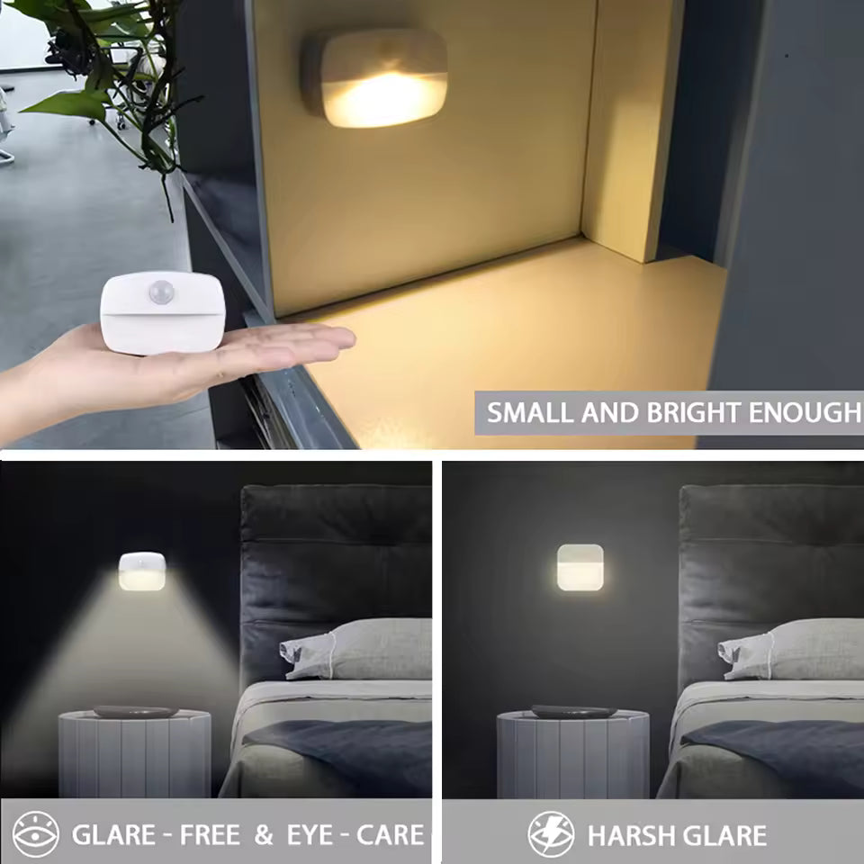 LumaGuard | Motion-Sensing LED Night Light for Closets, Kitchens & Stairs | Deretia
