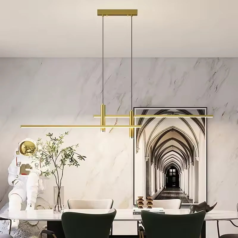 Caelus | Modern LED Ceiling Pendant for Dining Table and Living Room | Deretia