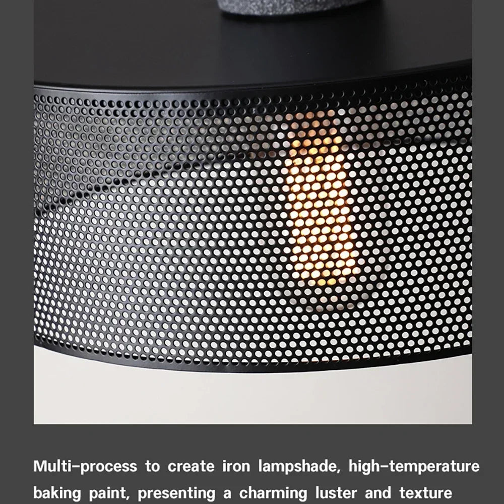 Rivena Retró Amerikai Vidéki Cement Függeszték Lámpa Landera-tól