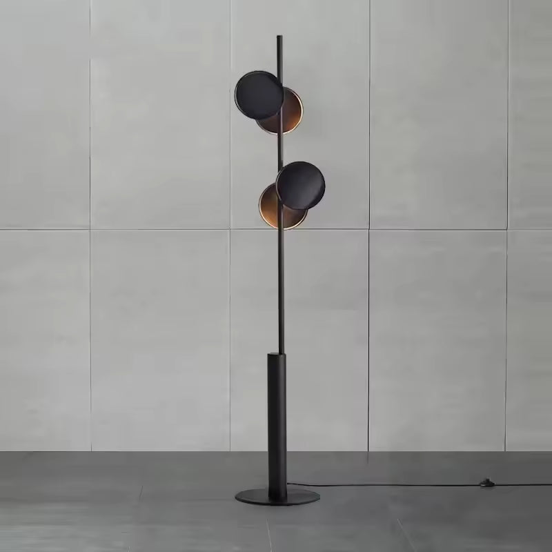 Arlo Nordic Black Floor Lamp | Up & Down LED Lighting | Deretia