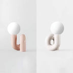 Lysaro | Nordic Glass Desk Lamp in Postmodern Style for Bedrooms, Hotels and Studies | Deretia