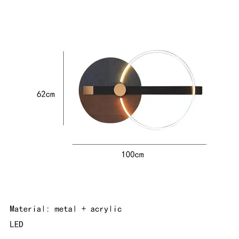 NovaRing Wall Light By Kairo Dimmable LED Adjustable | Deretia