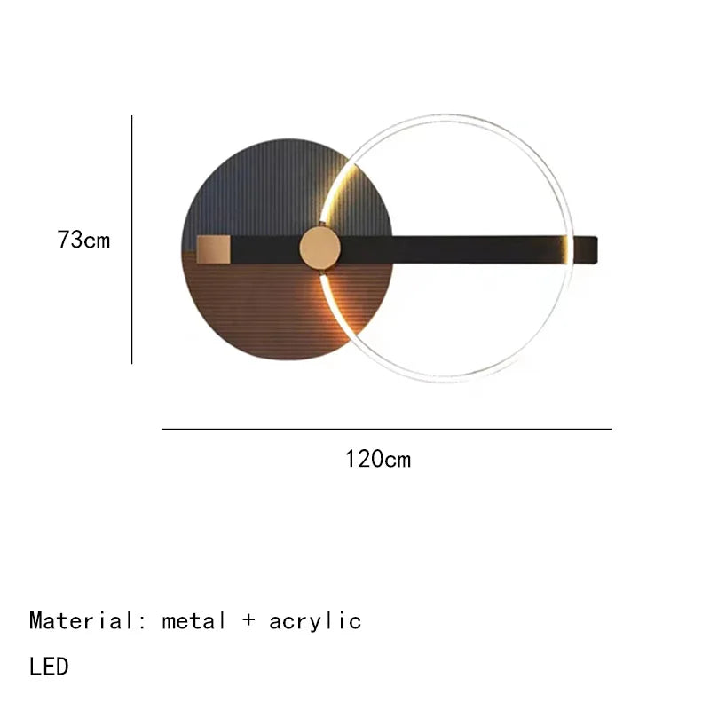 NovaRing Wall Light By Kairo Dimmable LED Adjustable | Deretia