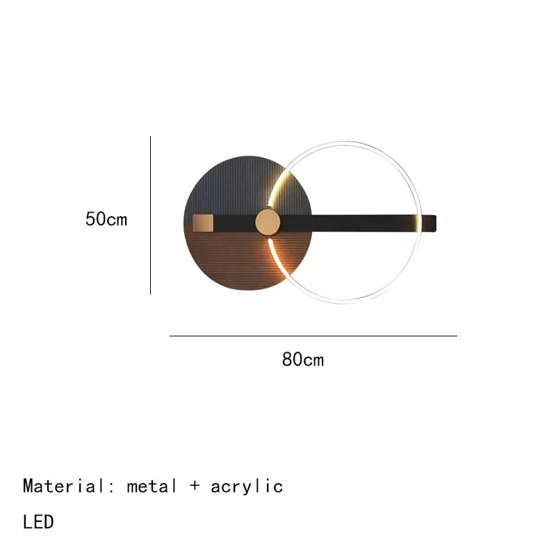 NovaRing Wall Light By Kairo Dimmable LED Adjustable | Deretia