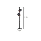 Arlo Nordic Black Floor Lamp | Up & Down LED Lighting | Deretia
