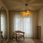 Aurei | Vintage Japanese-Inspired Pendant Light With Soft Fabric Shade | Deretia