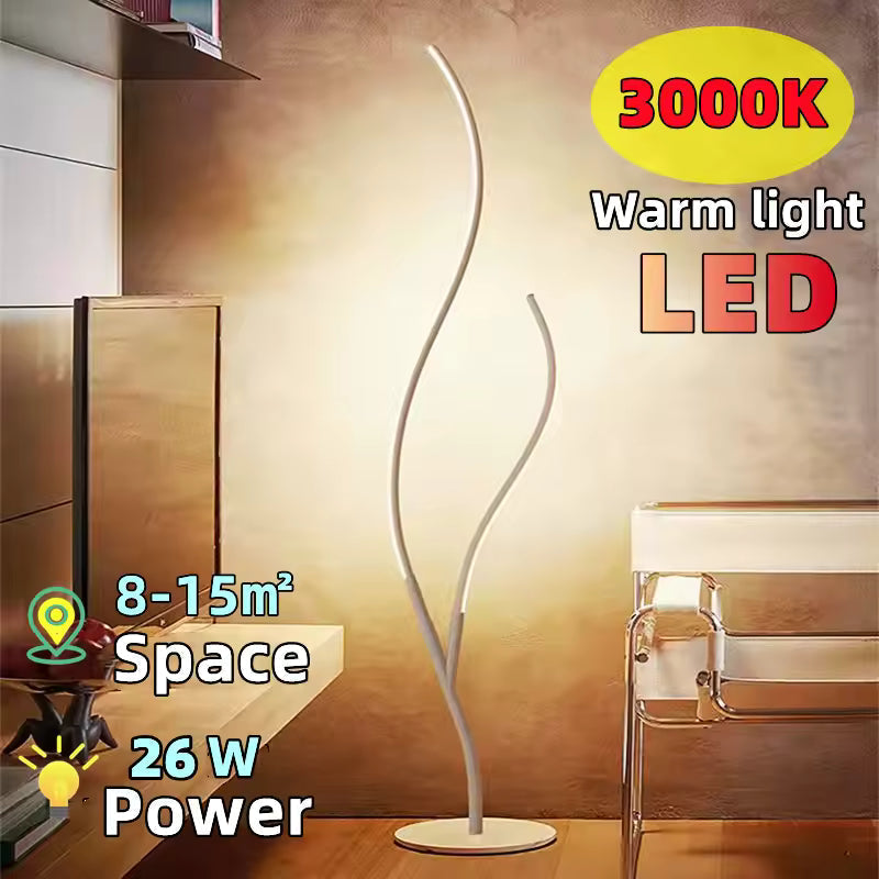 Aeron Tree Style LED Floor Lamp With RGB And Remote | Deretia