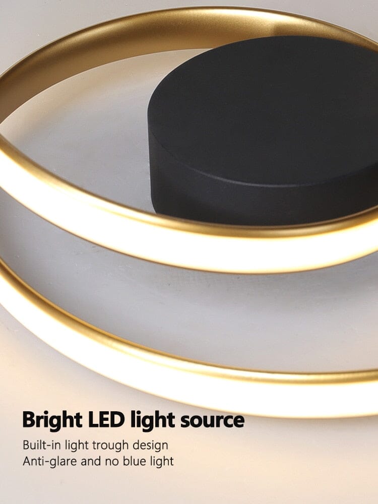 NovaLume Ceiling Lamp | Modern Bedroom Lighting Fixture | Deretia