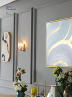 Lâmpada de Parede Brilho de Concha do Mar Iluminação Ambiente Inspirada no Mar