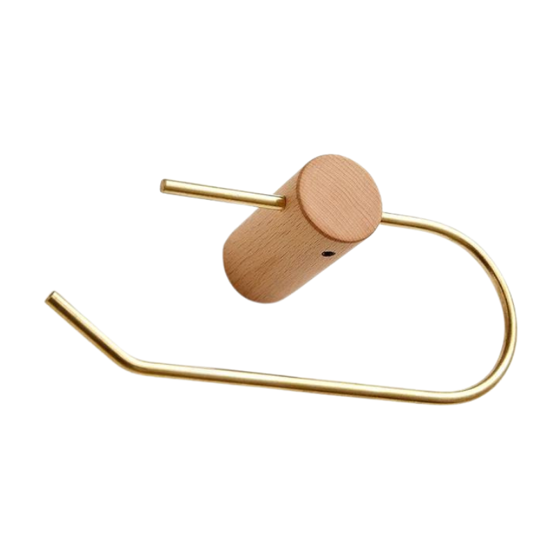 Suport metalic minimalist AeroLine pentru hârtie igienică, pentru expunerea rolei