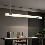 Aurelia Alabaster Bar Pendant Light for Dining Rooms | Deretia