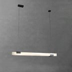 Aurelia Alabaster Bar Pendant Light for Dining Rooms | Deretia