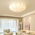 Kireli Silk Ceiling Light With Japanese Inspired Warm Glow | Deretia