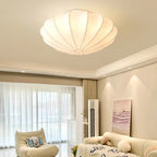 Kireli Silk Ceiling Light With Japanese Inspired Warm Glow | Deretia