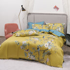 طقم غطاء لحاف بوهيمي شرقي من القطن المصري ٥٠٠ خيط