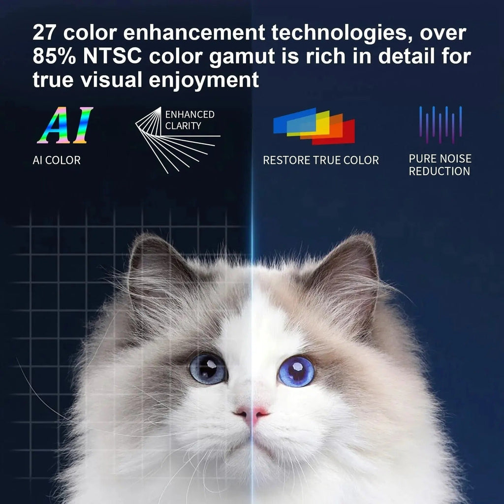 安卓4K无线便携投影仪，适合旅行和移动娱乐