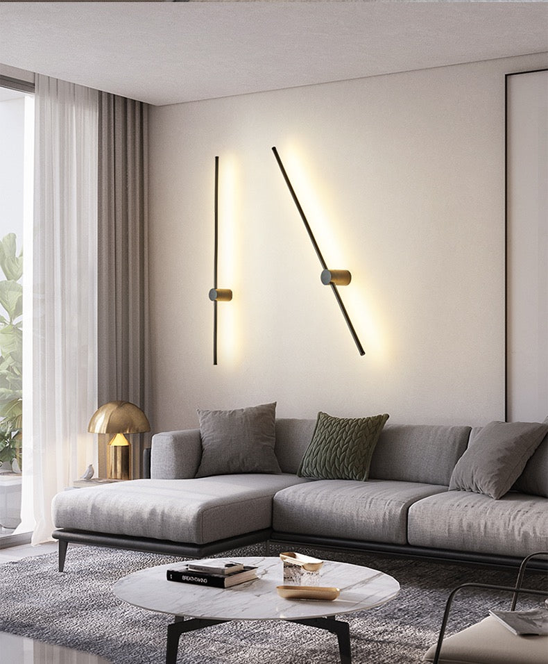 AstraLume Moderne Eisen Wandlampe für Pollampen | Deretia