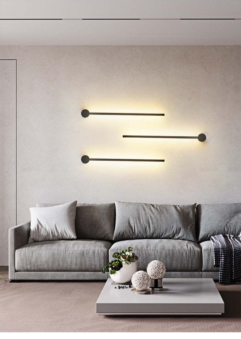 AstraLume Modern Iron Wall Lamp for Pole Light Fixtures | Deretia