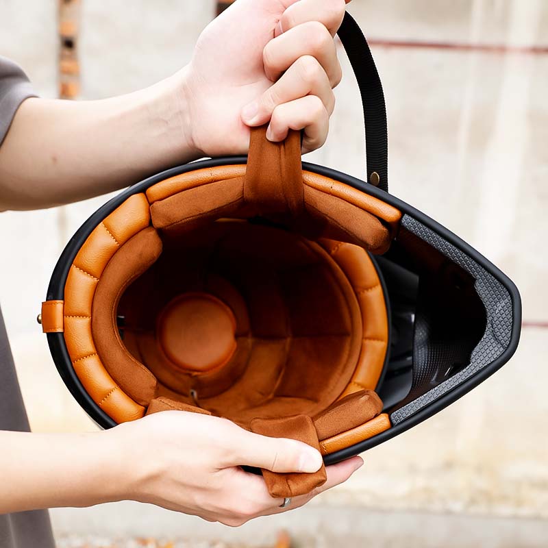 خوذة دراجة نارية كاملة الوجه من أيرونوفا بألياف الكربون، معتمدة من وزارة النقل الأمريكية ومنظمة الاقتصاد الأوروبي