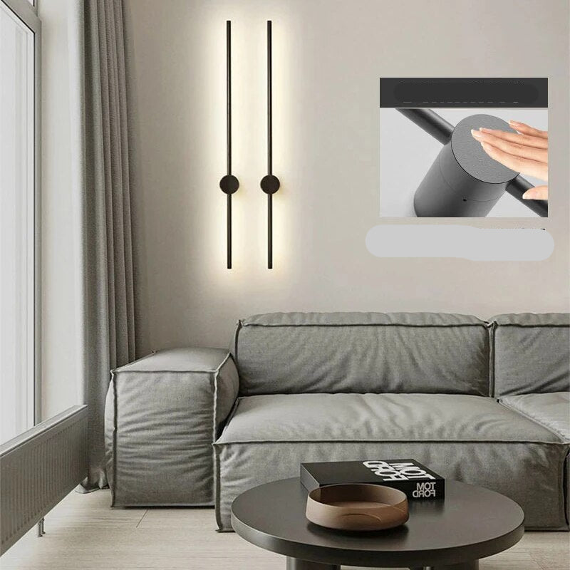 VastraLume Minimalist LED Wall Lamp for Modern Living Rooms
