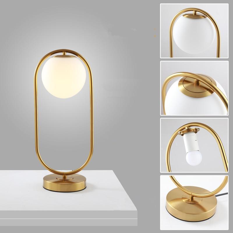 Aeloria | Moderne glassglobebordlampe for stemningslys