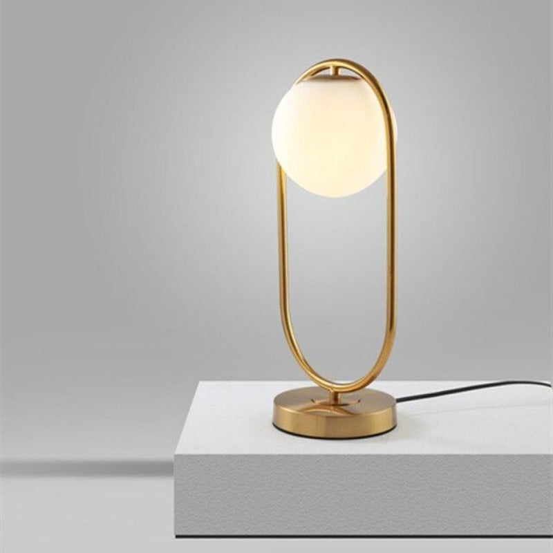 Aeloria | Moderne glassglobebordlampe for stemningslys